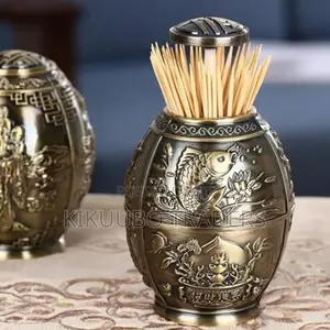 Toothpick Holder Dispenser, Chinese Design Toothpick Holder