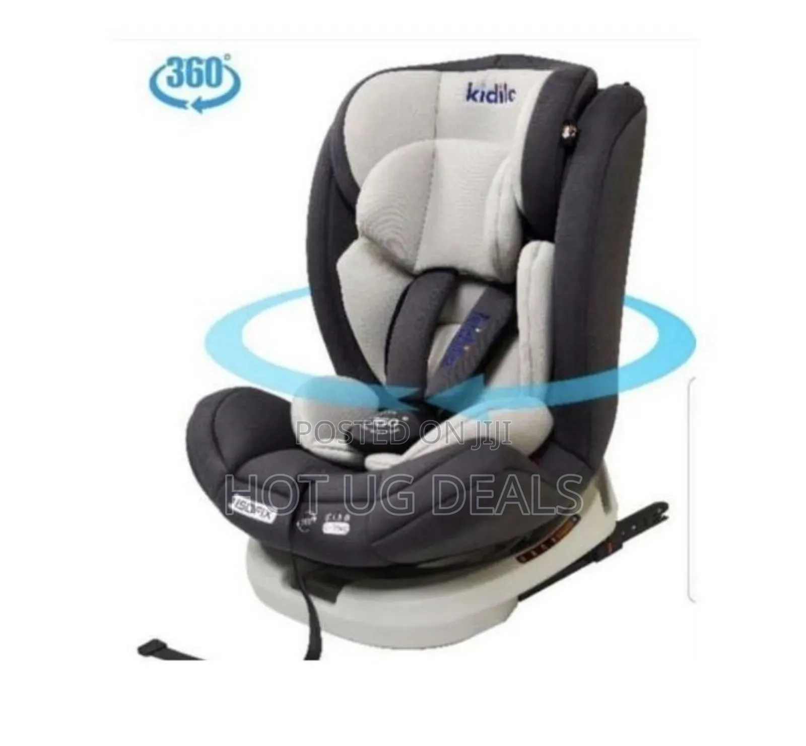Baby Confortable 360 Degrees Rotation Car Seat With Isofix