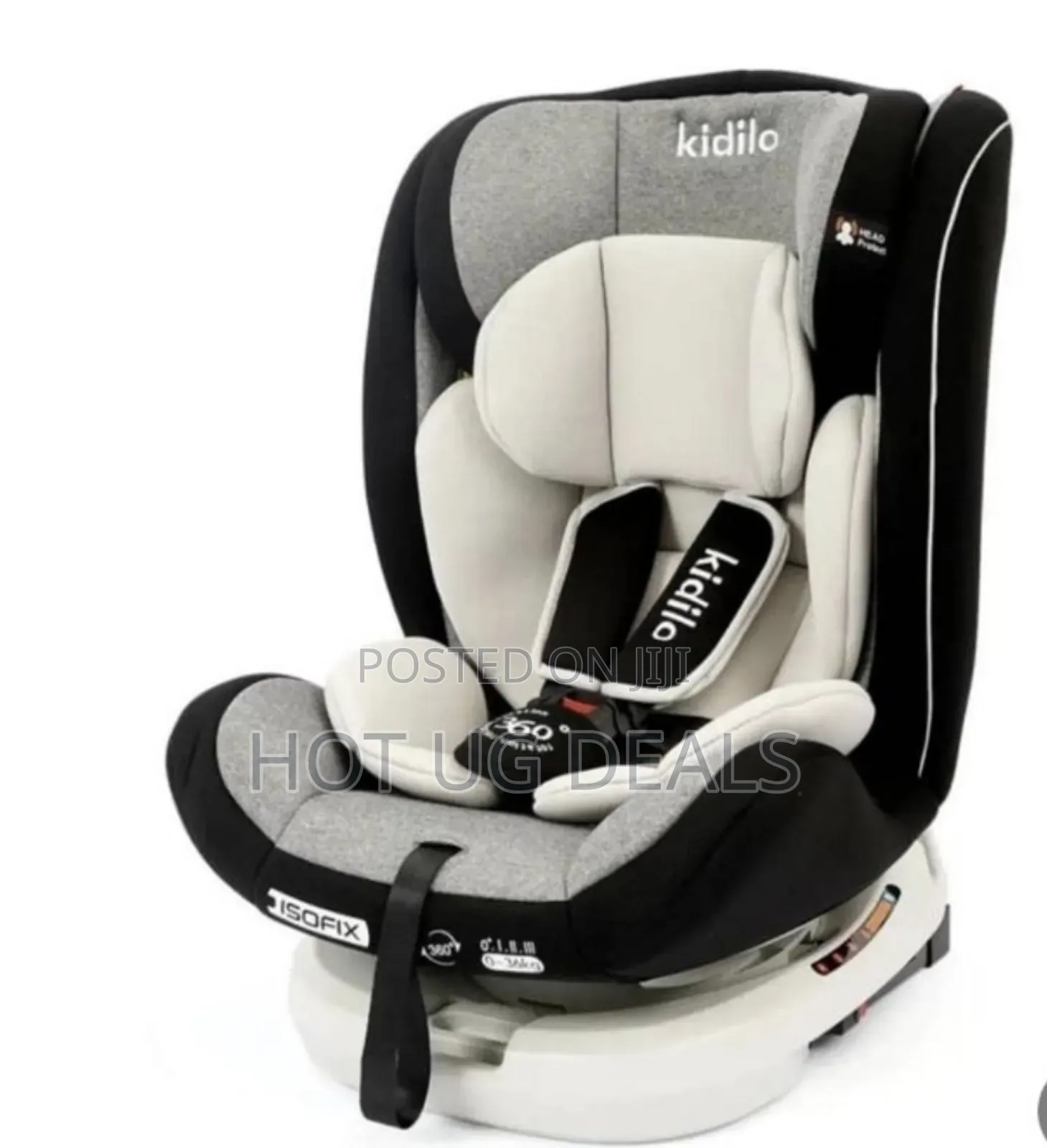 Baby Confortable 360 Degrees Rotation Car Seat With Isofix