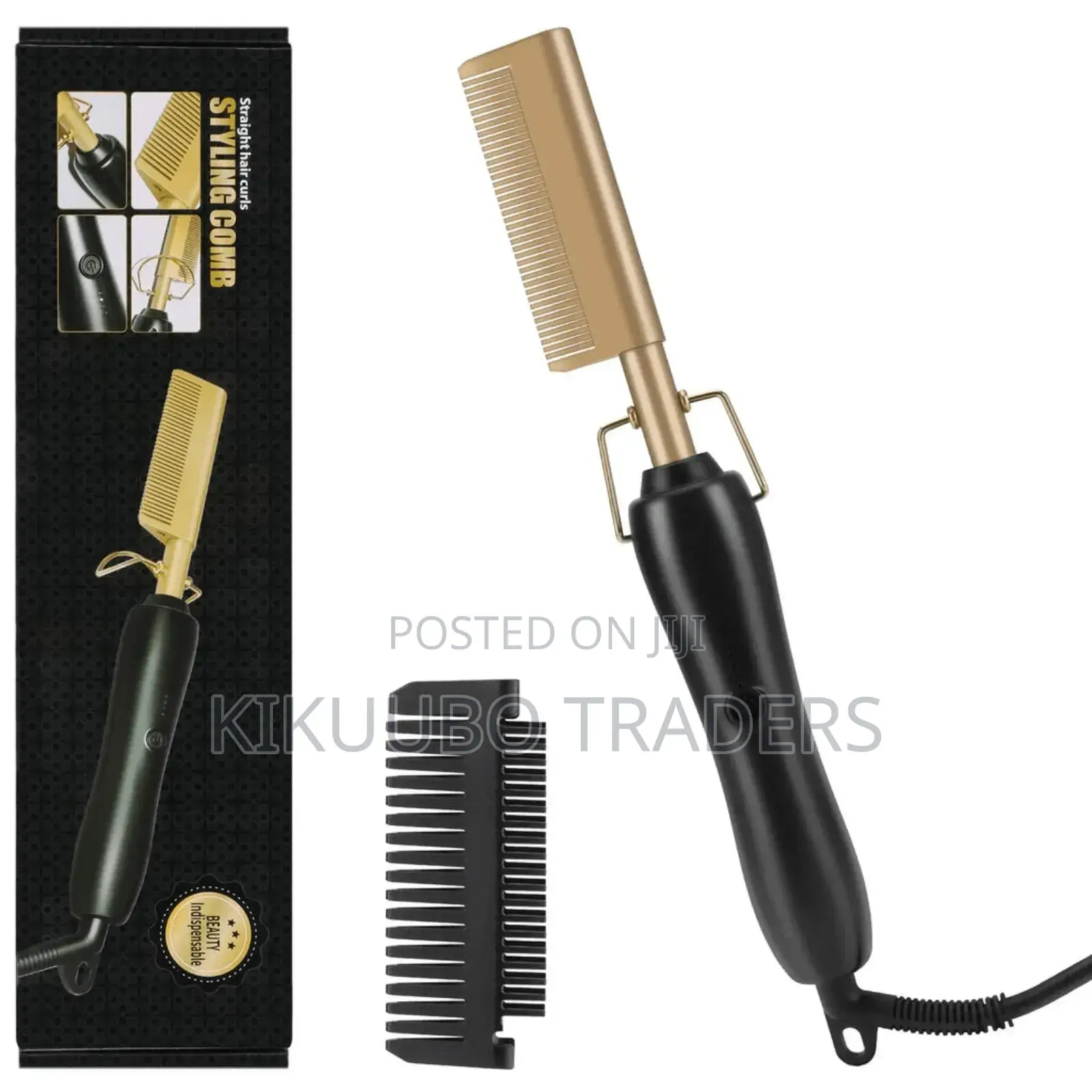 Hot Press Hair Comb