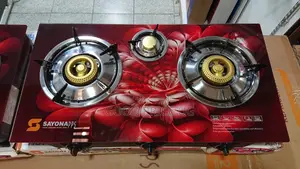 Sayona Double Glass Gas Plates