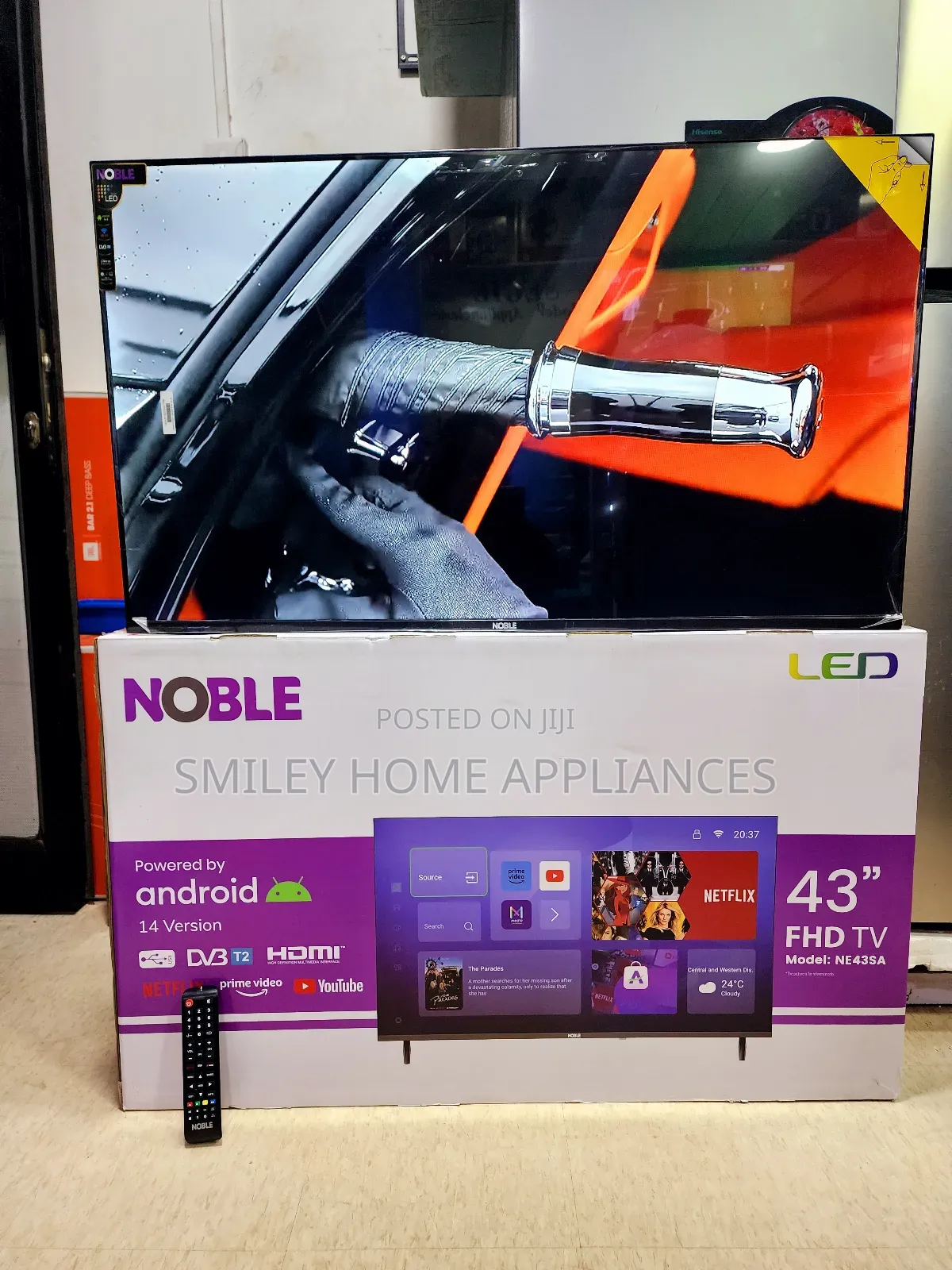 Noble Android Tv 43inches Full HD