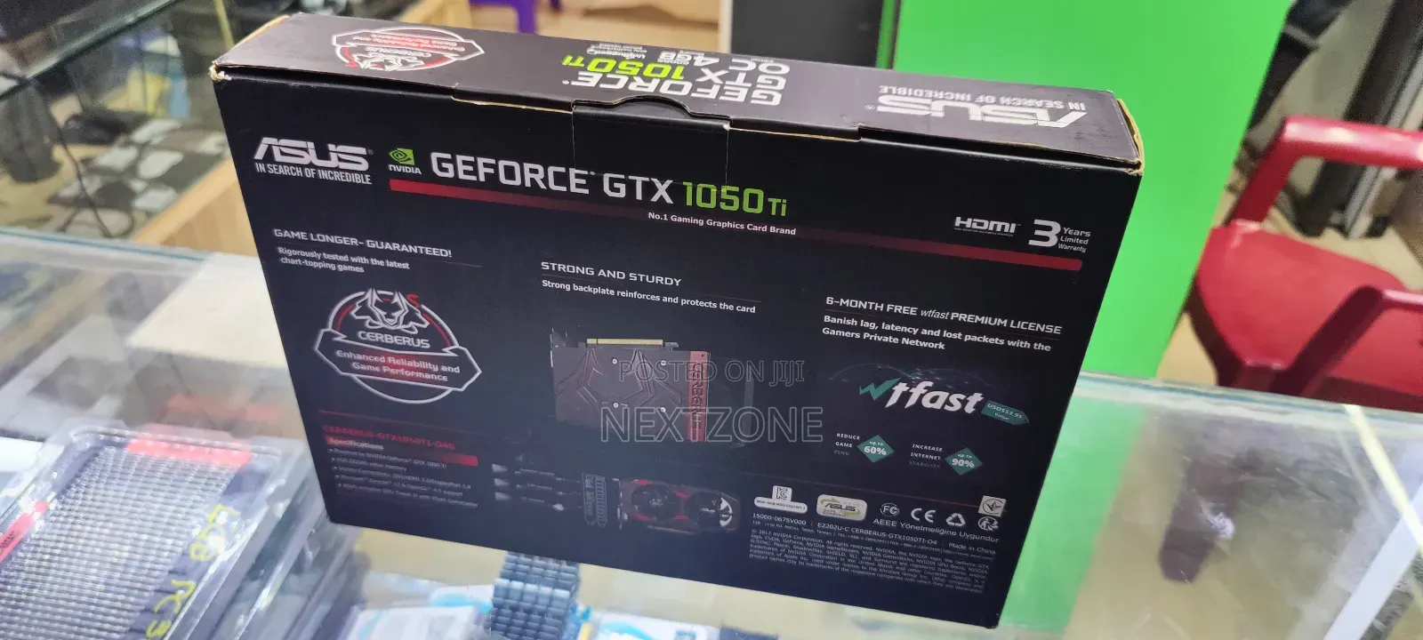 ASUS Cerberus Gtx1050ti 4gb