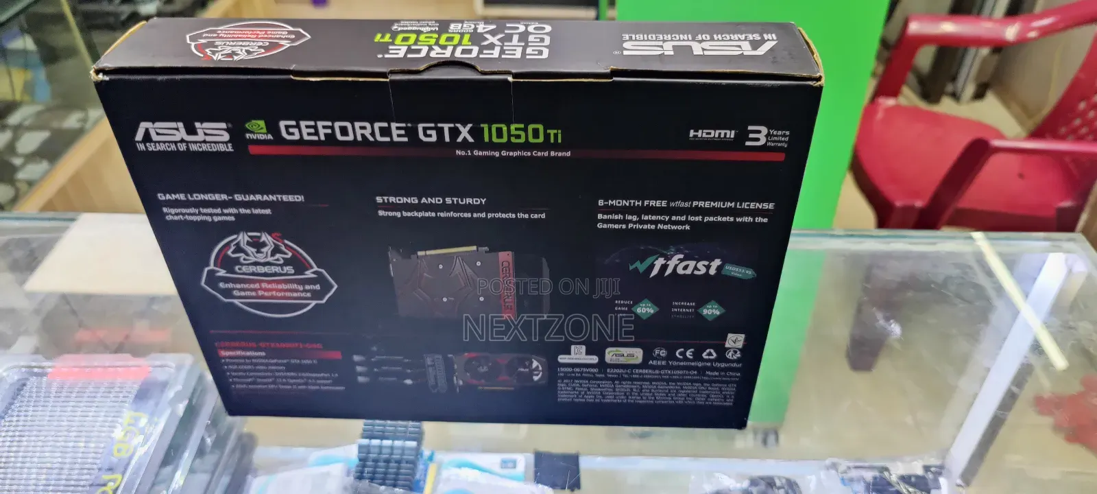 ASUS Cerberus Gtx1050ti 4gb