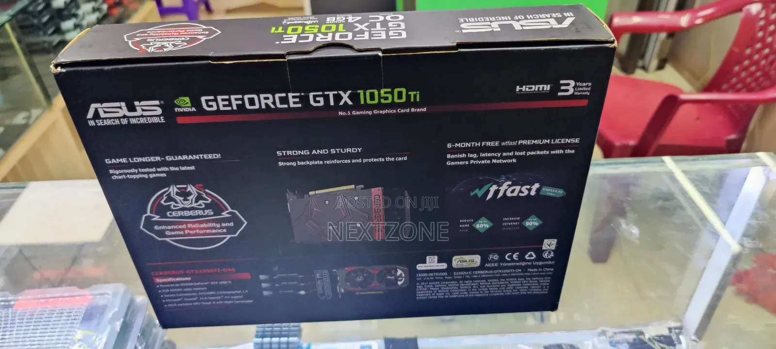 ASUS Cerberus Gtx1050ti 4gb