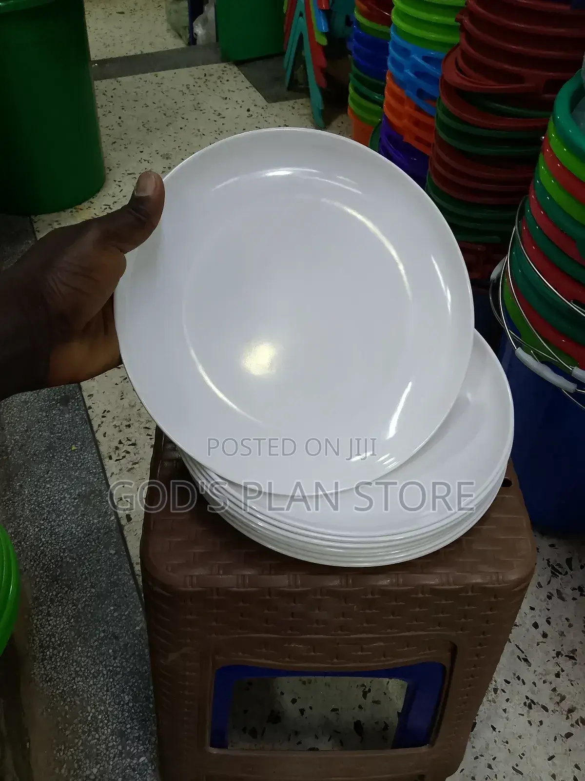 Melamine Plates 12pcs Round