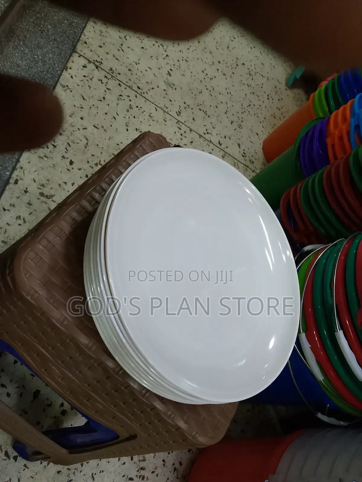 Melamine Plates 12pcs Round