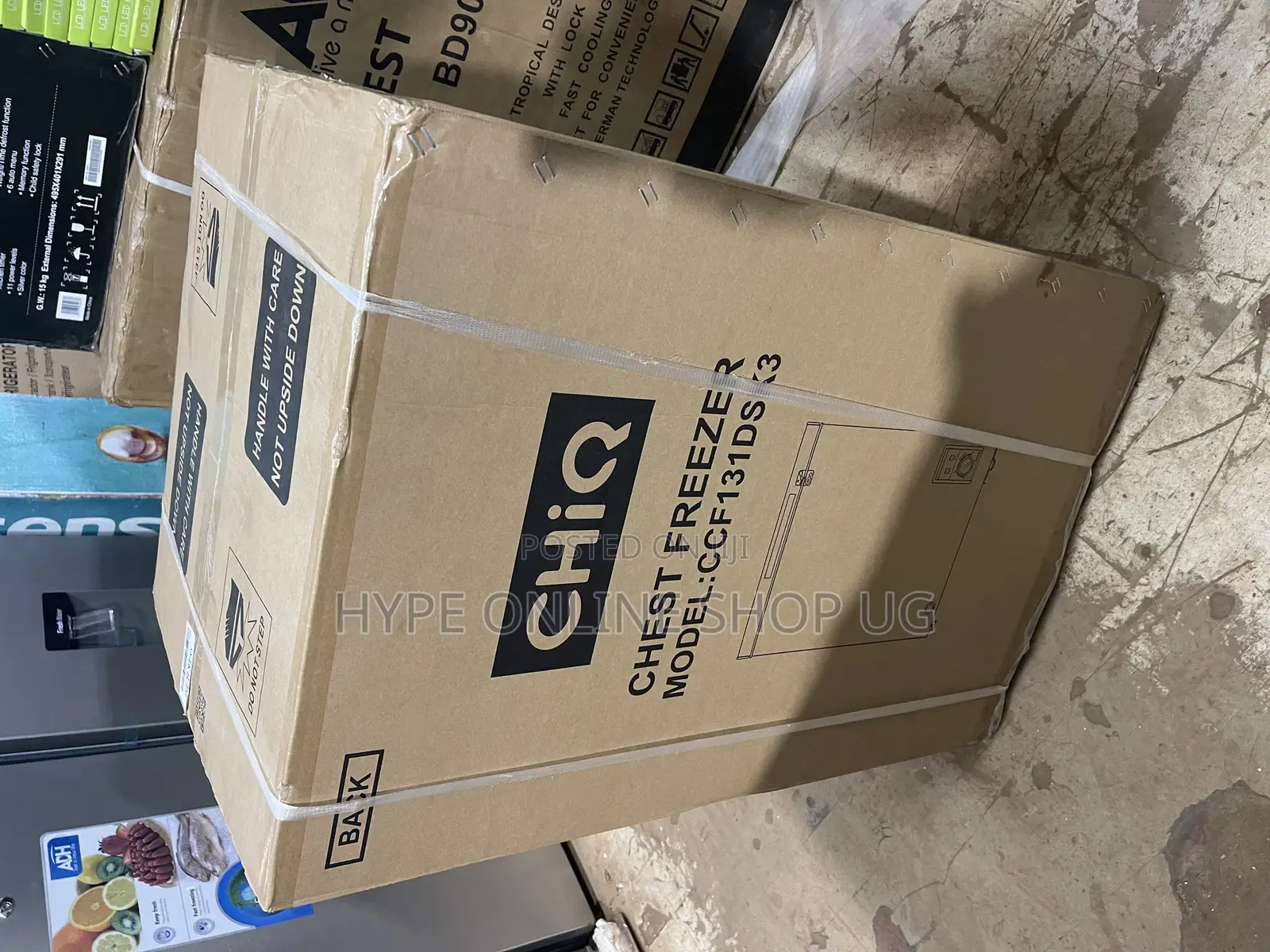 Chiq 150L Deep Chest Freezer