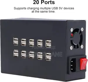 Intelligent USB Charging Station With 20 Ports