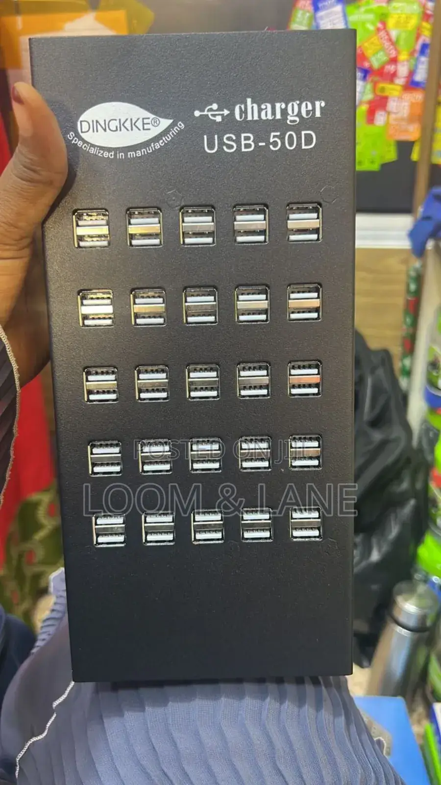 Intelligent USB Charging Station With 50 Ports