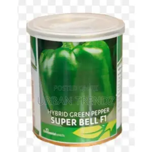 Hybrid Green Pepper Seeds - Super Bell F1 -50g