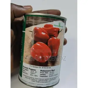 Bonnet Pepper Seeds-Red 50g