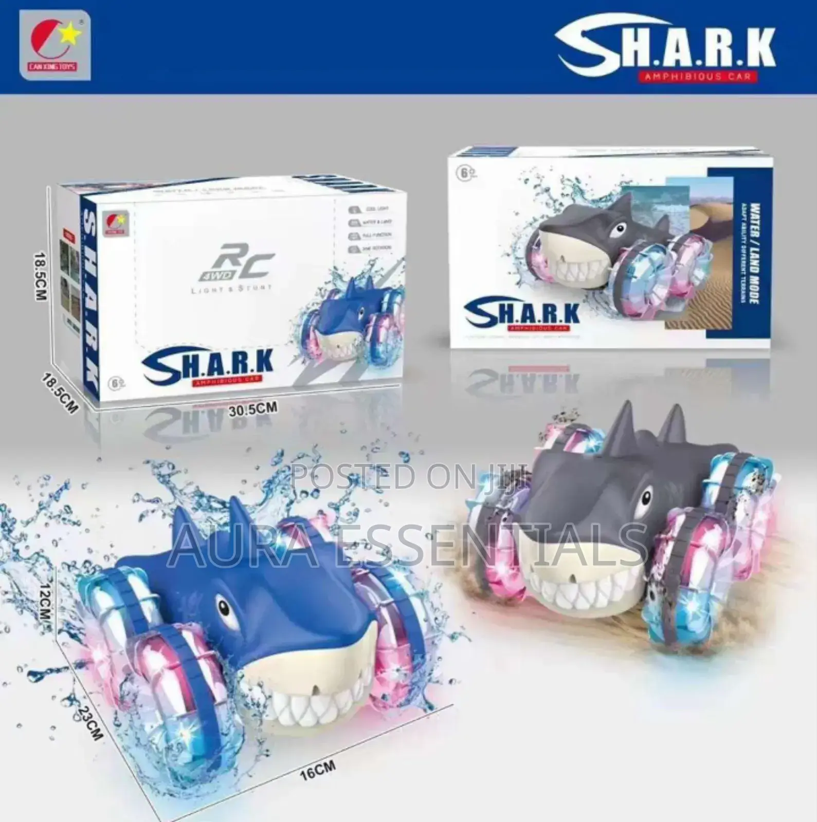 Qida Amphibious RC Car Shark