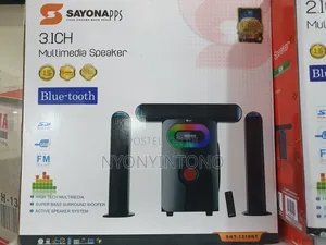 Sayona Multimedia Speaker With Bluetooth
