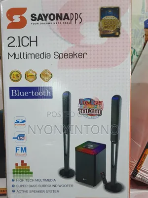 Sayona High Quality Multimedia Speaker With Bluetooth