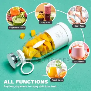 Portable Mini Blender 350ml Rechargeable Blender