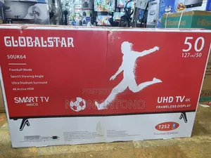 Globalstar 50" Android Frameless Tv With Bluetooth