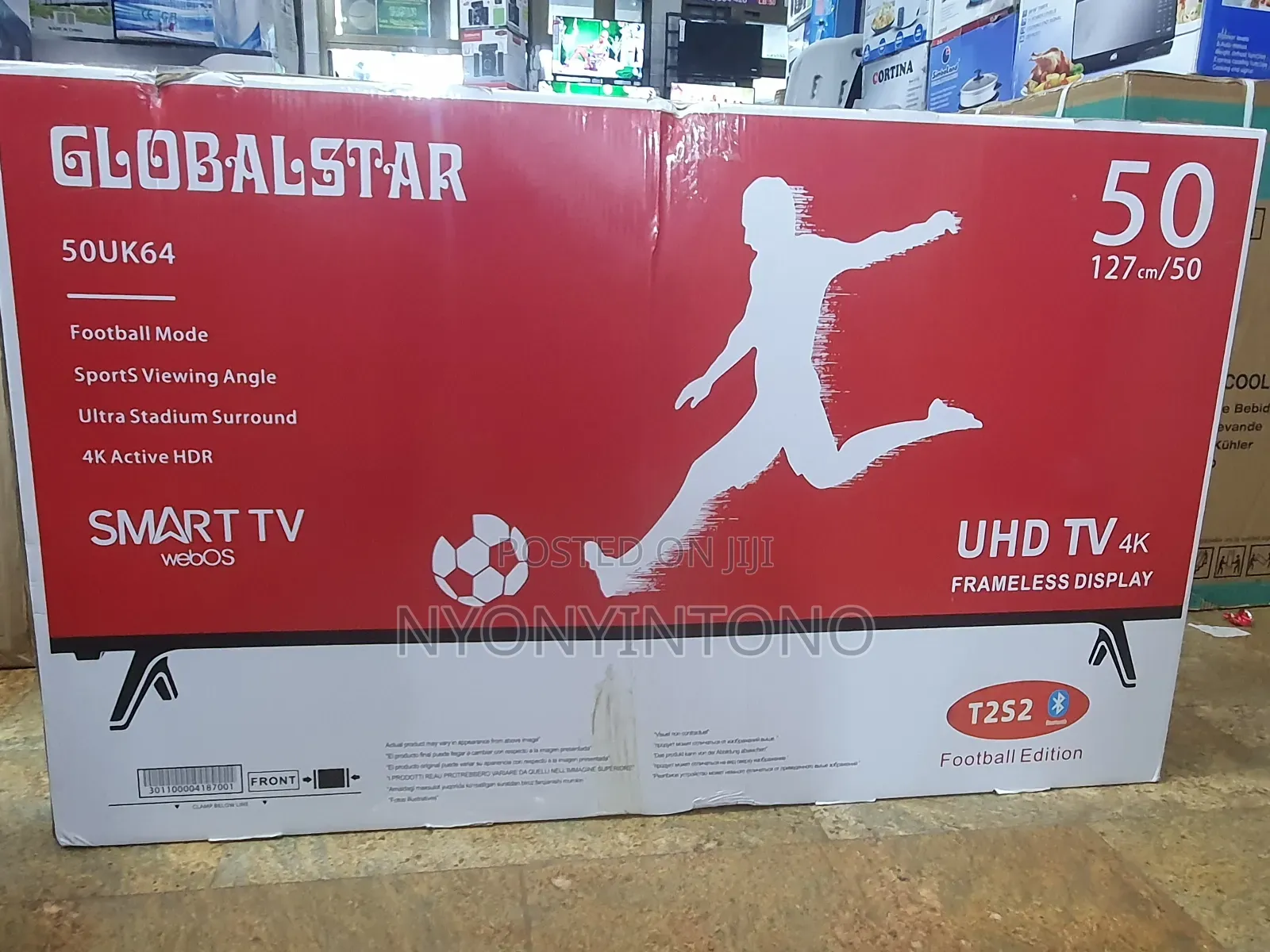 Globalstar 50" Android Frameless Tv With Bluetooth