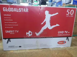 Globalstar 50" Android Frameless Tv With Bluetooth