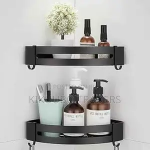 2pcs Self Adhesive Shower Bathroom Caddy