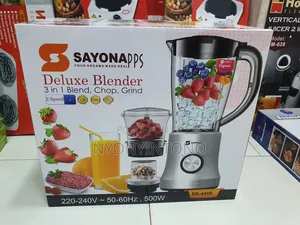 Sayona 3 in 1 Blender With Meat Grinder