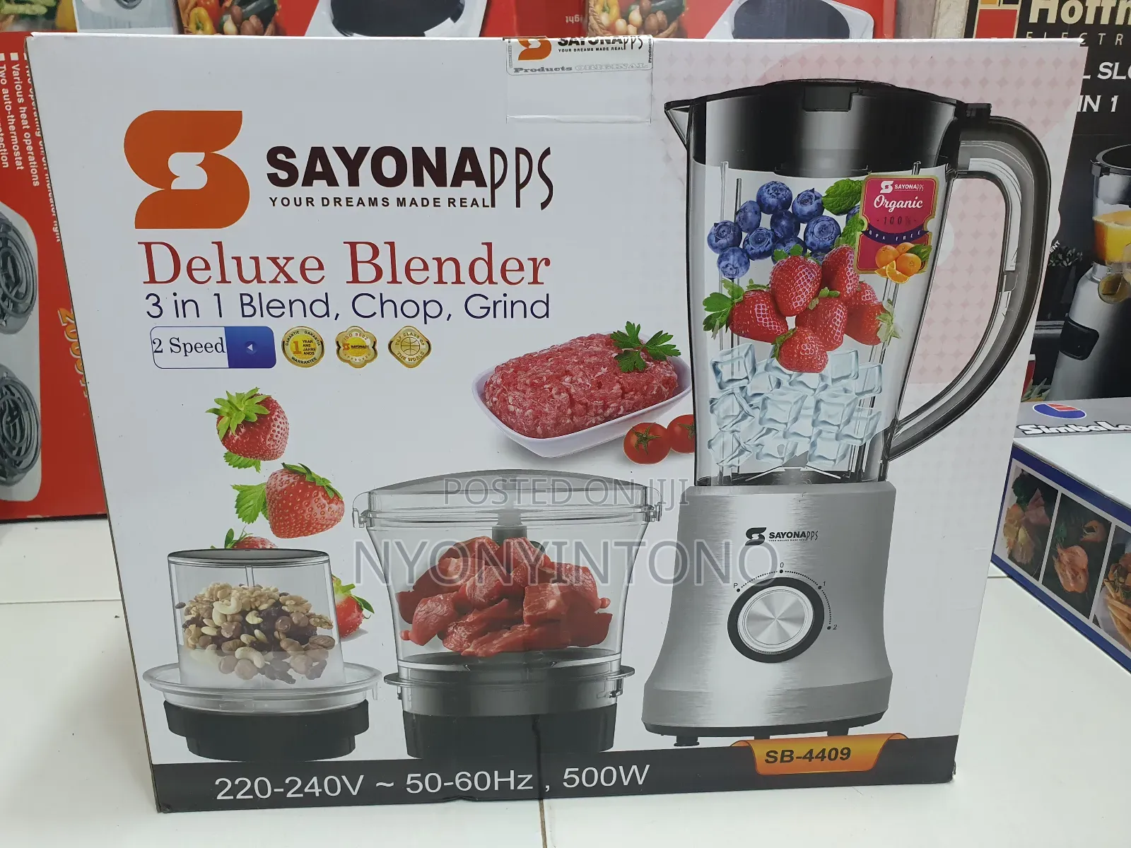 Sayona Delux Multi-Functional Electric Blender