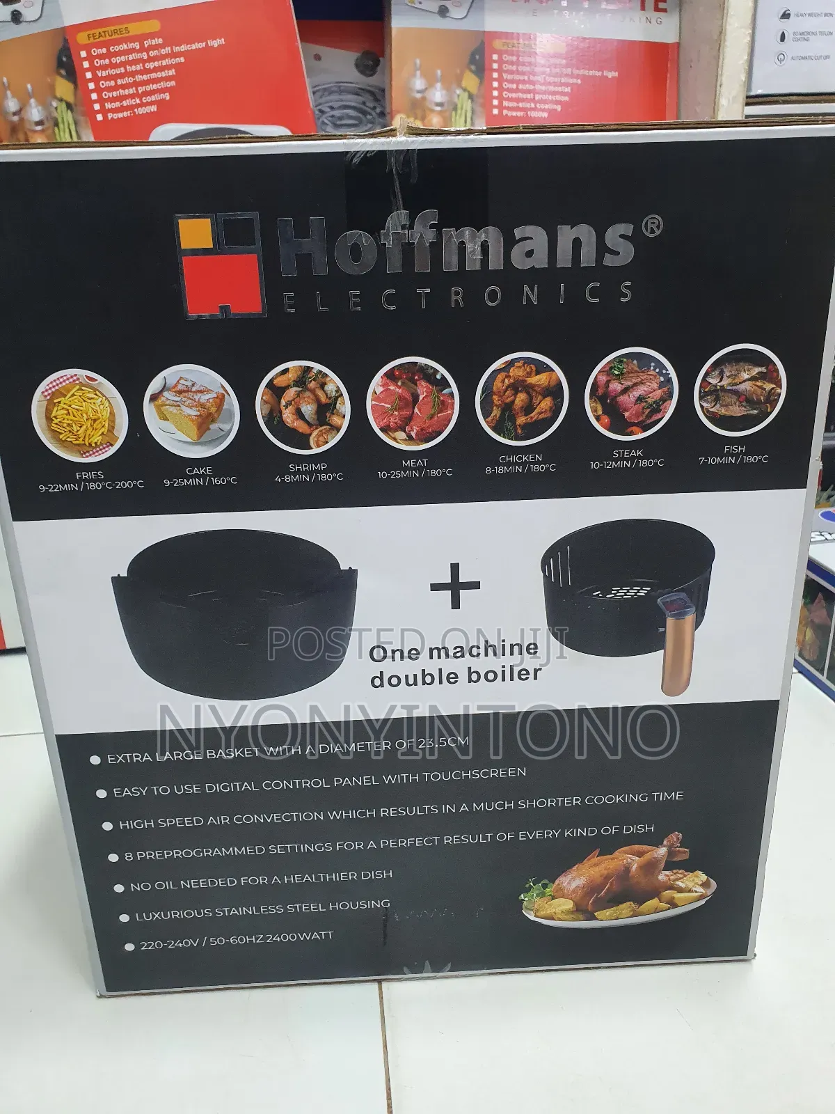 Hoffmans 6liters Electric Analog Air Fryer
