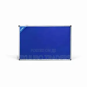 60x90cm Notice Board - Blue