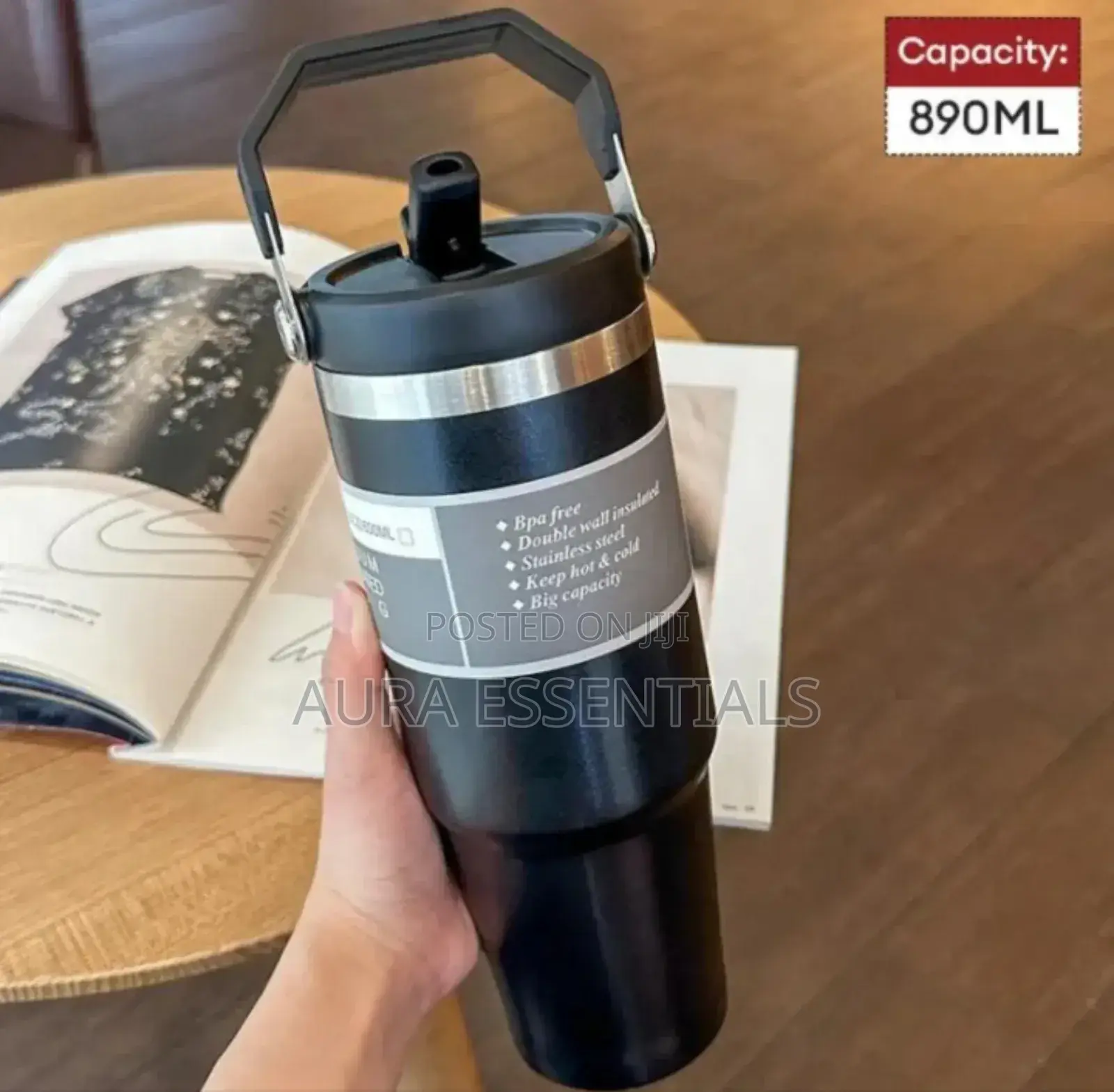 Vacuum Insulated Tumbler Bottle