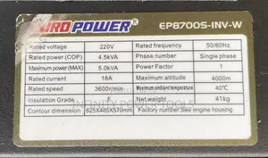 Inverter Generator(Euro Power)