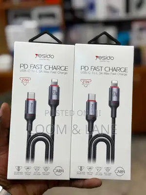 Yesido USB -C to Lighting 27W (2M)