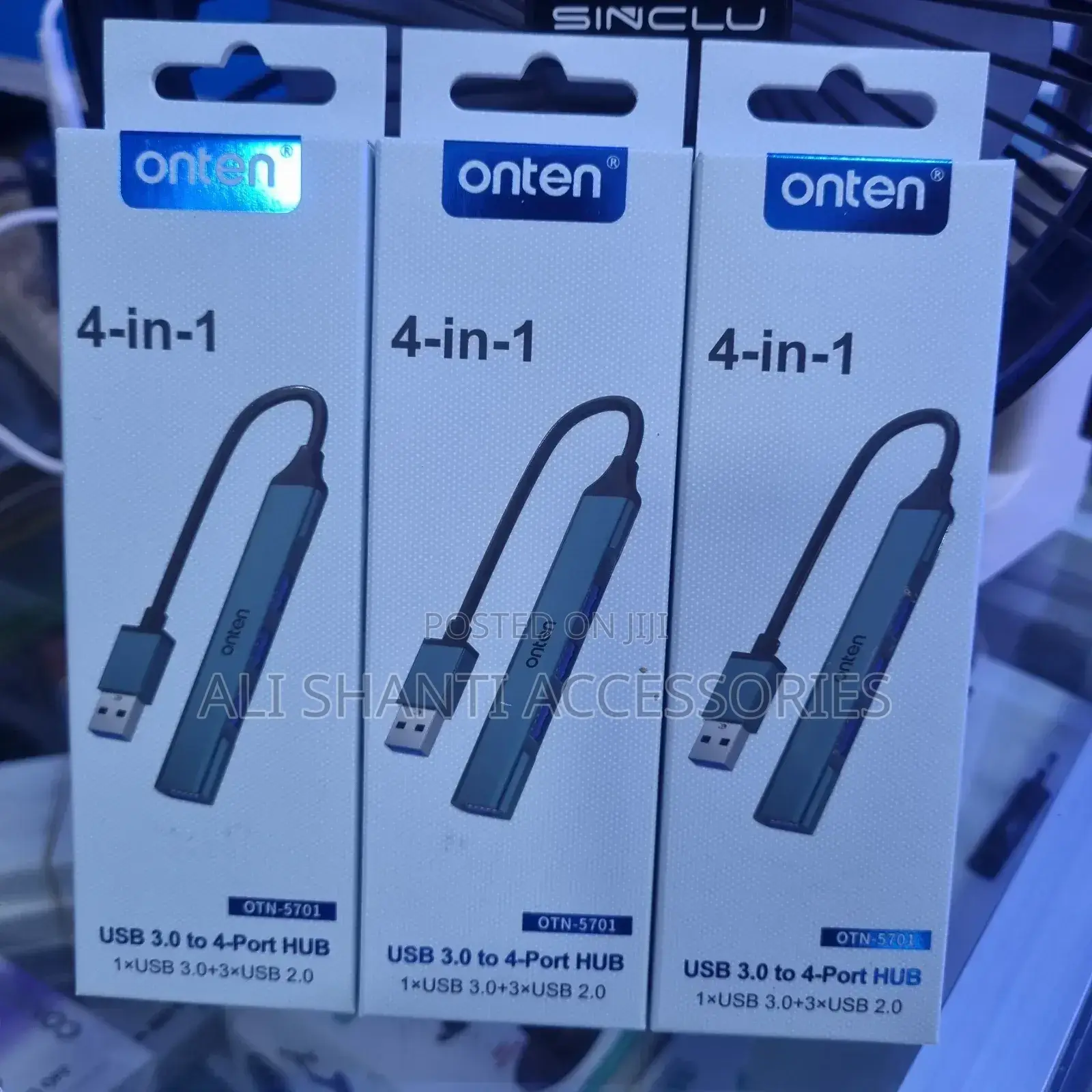 USB 3.0 to 4 Port HUB