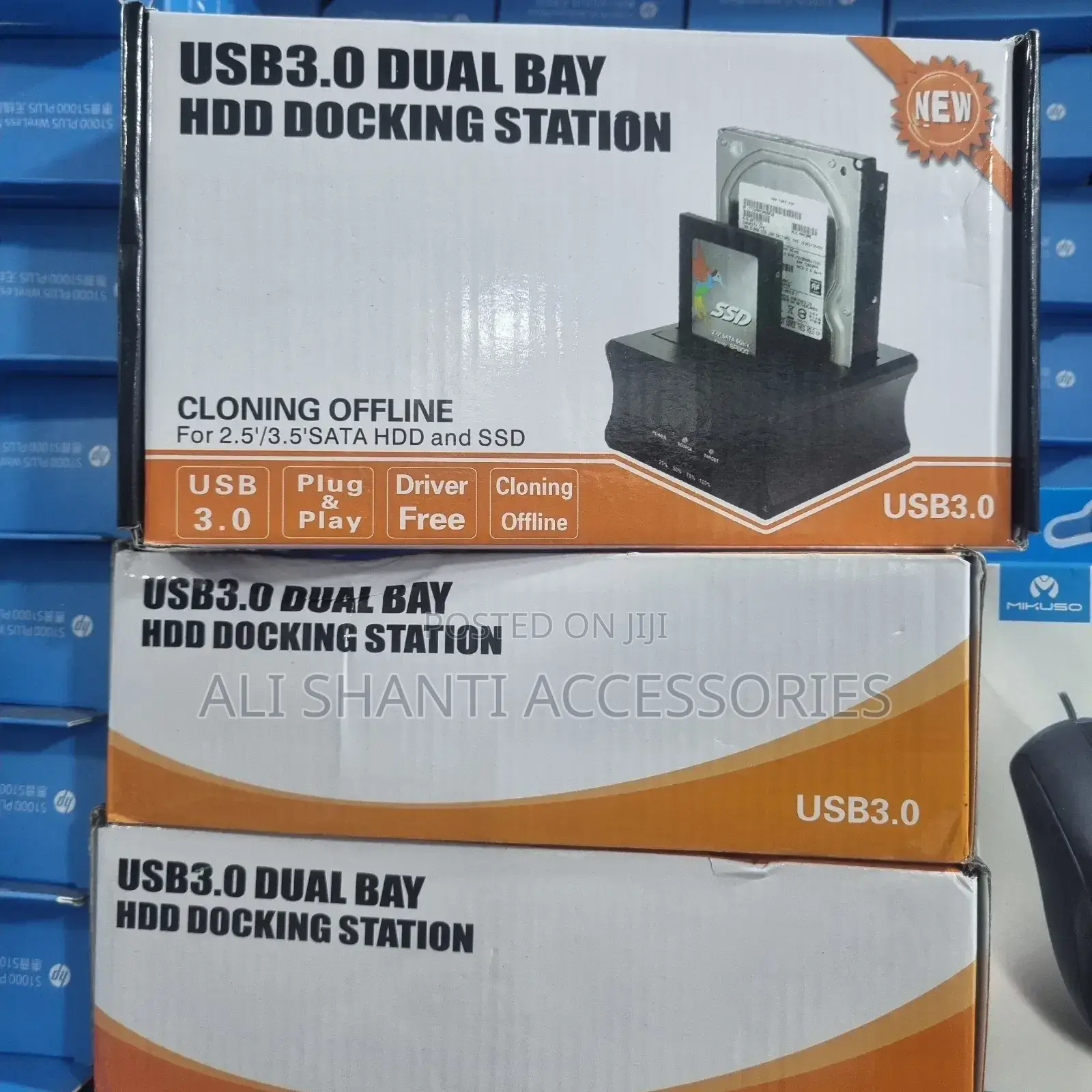 USB 3.0 Dual Bay / Docking Station 3.0