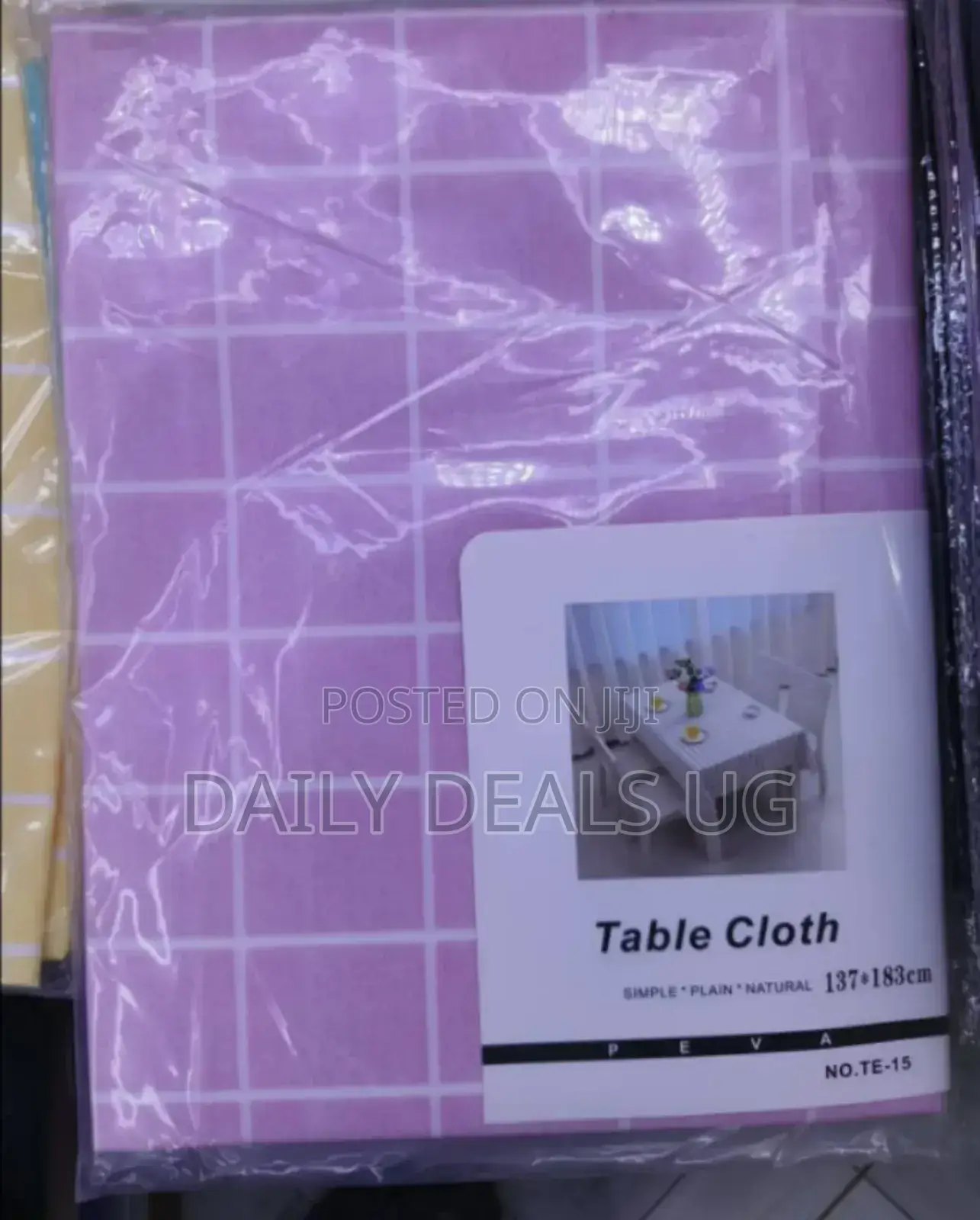 Pink Table Cloth