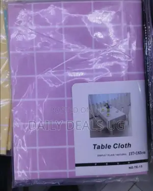 Pink Table Cloth