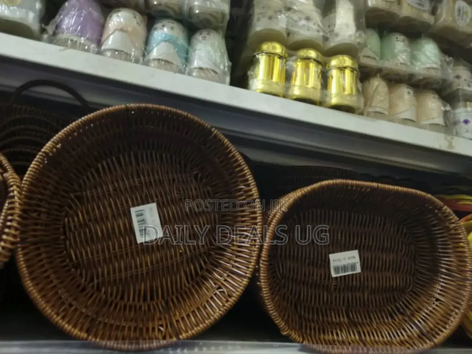 Round Rattan Basket