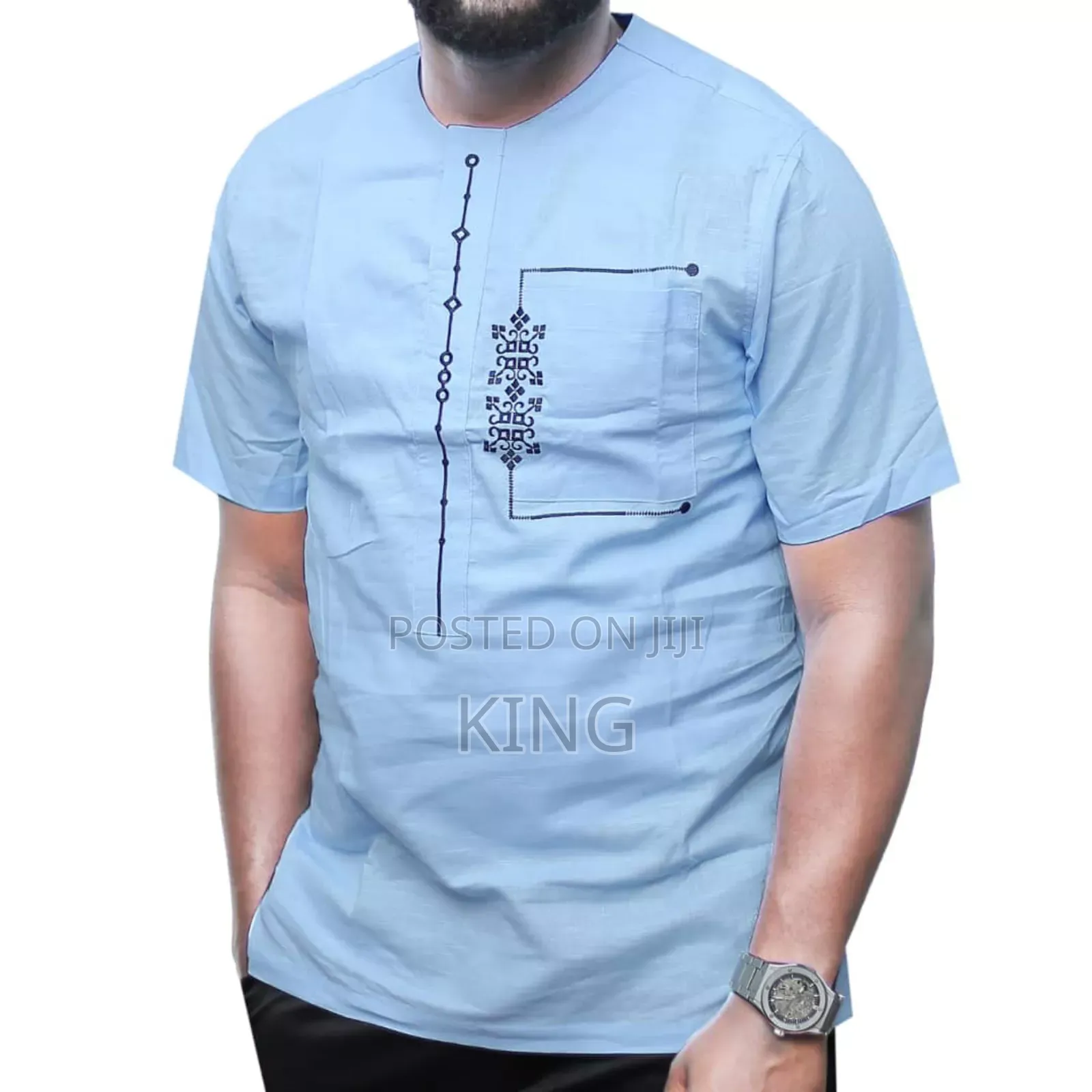 Gentle African Wear/Kitengi. (Short Sleeve)