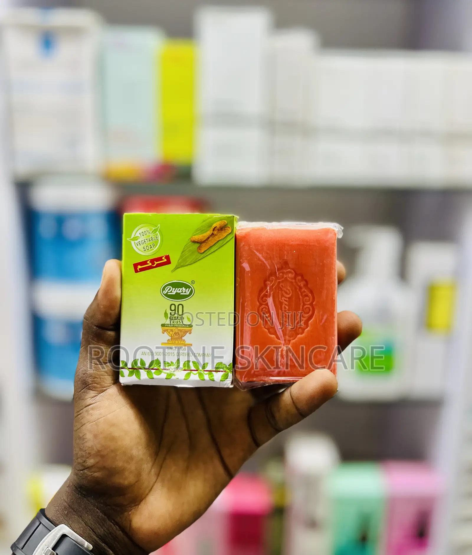 Pyary Ayurverdictumeric Pimple Cleansing Bar Soap