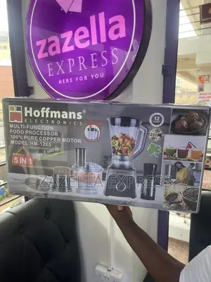 Hoffmans 5 in 1 Multifunctional Food Processor Blender Hm-12