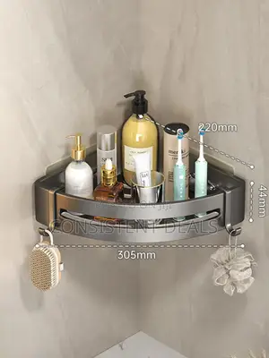 Triangular Corner Shelf Caddy