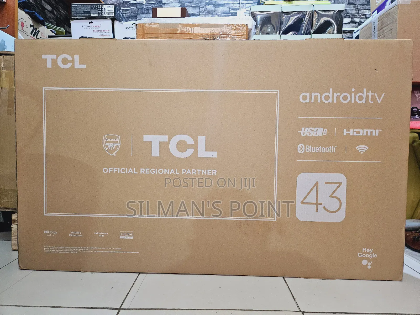 TCL 43" Frameless Smart Tv Latest