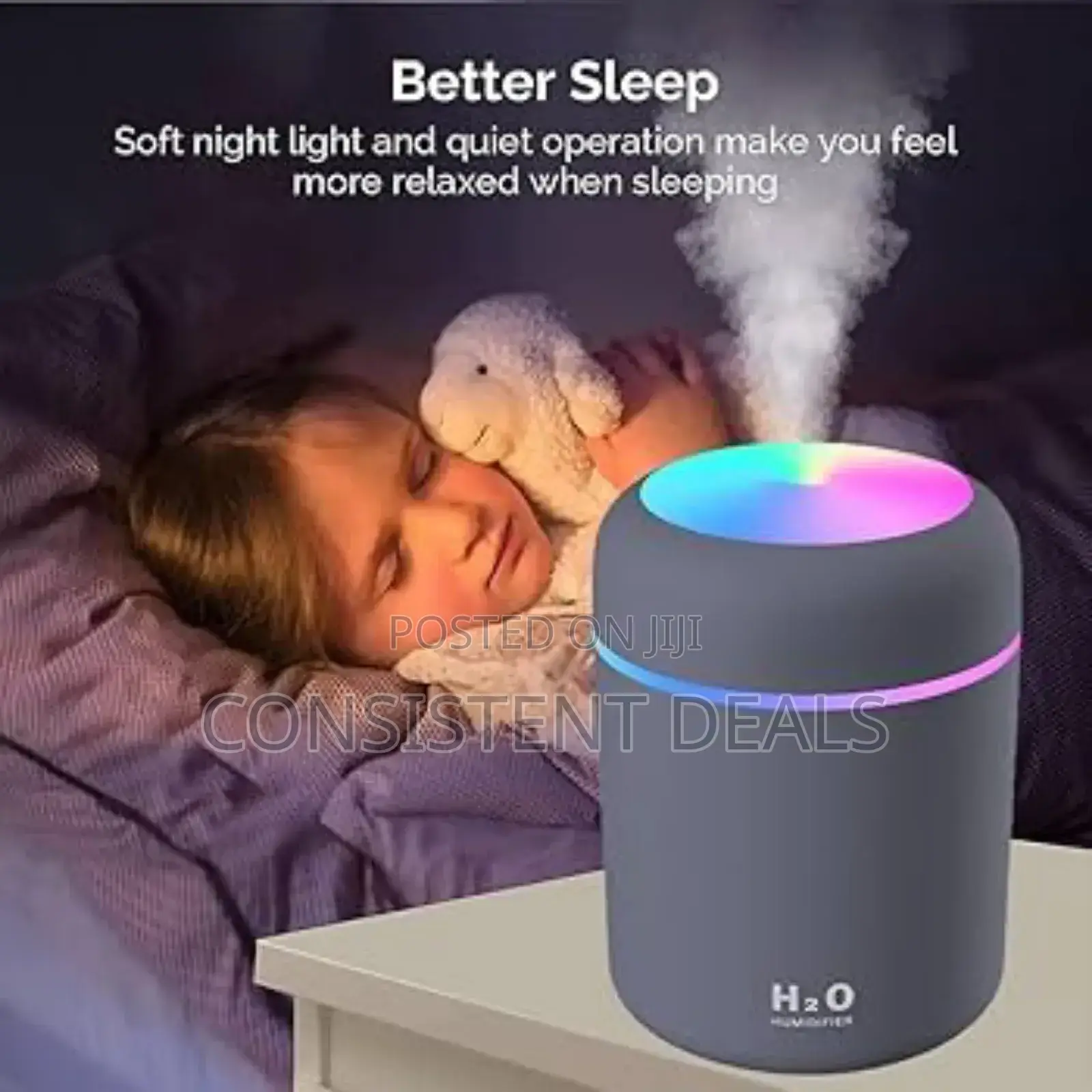 Colourful Cool Mini Humidifier
