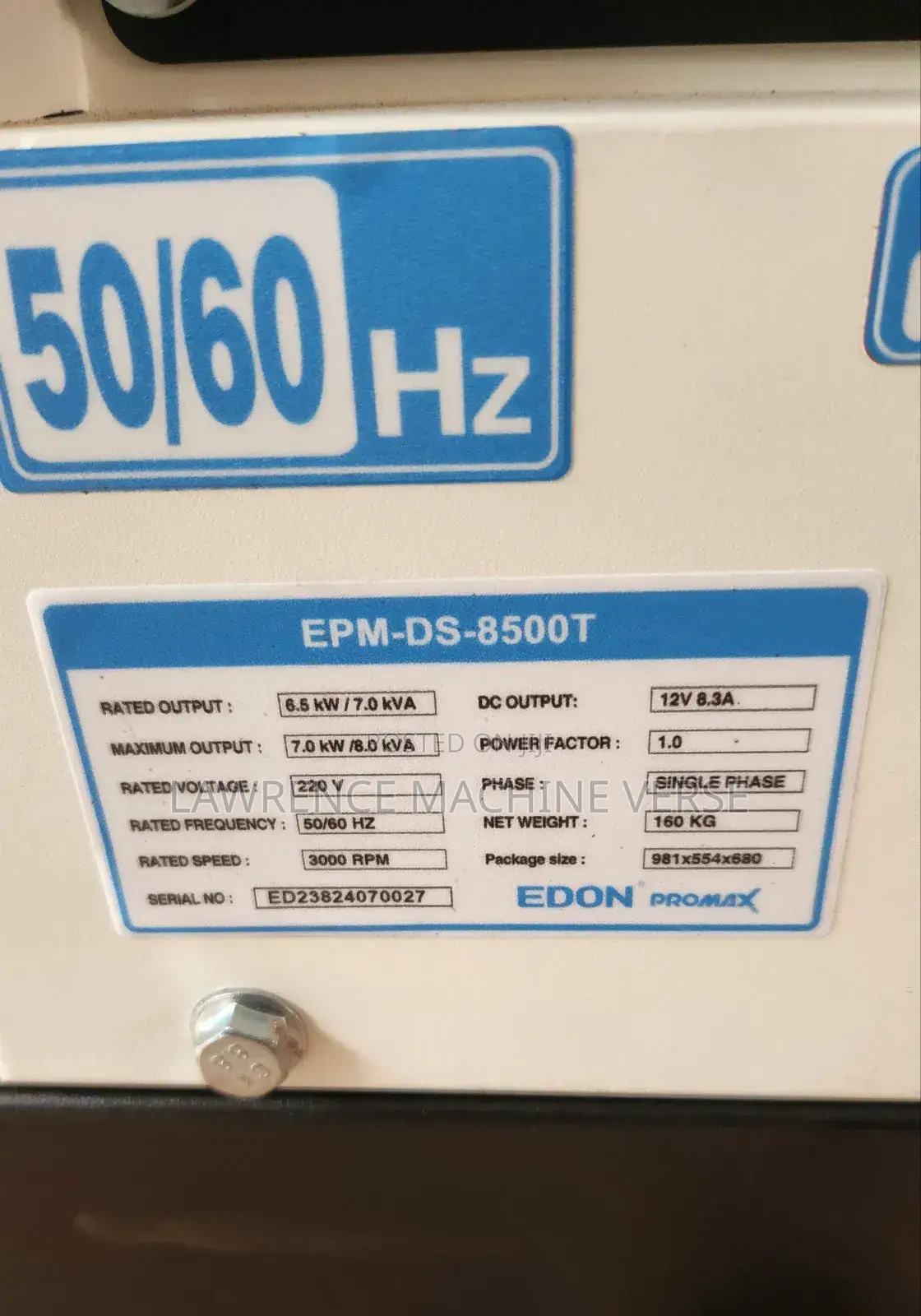 8kva Diesel Generator Edon
