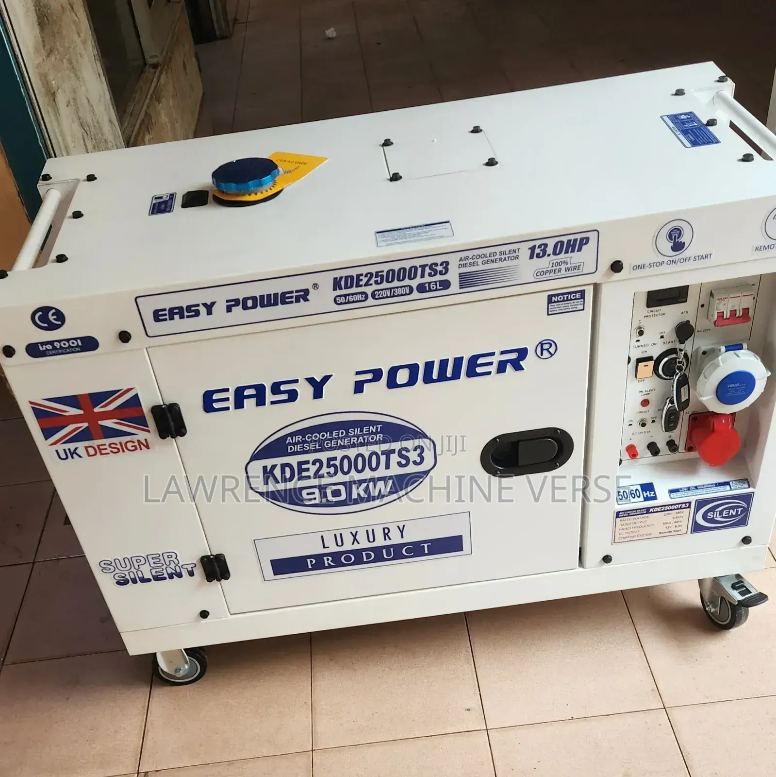 Remote Diesel Generator 9kva/10kva