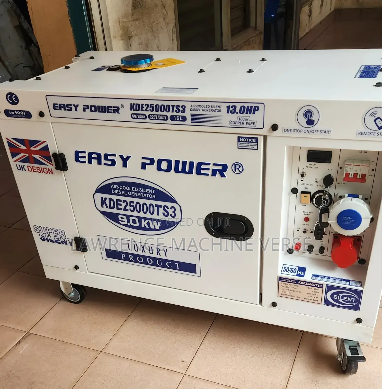 Remote Diesel Generator 9kva/10kva