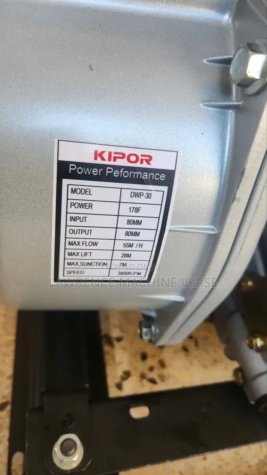 Diesel Surface Water Pump Kipor