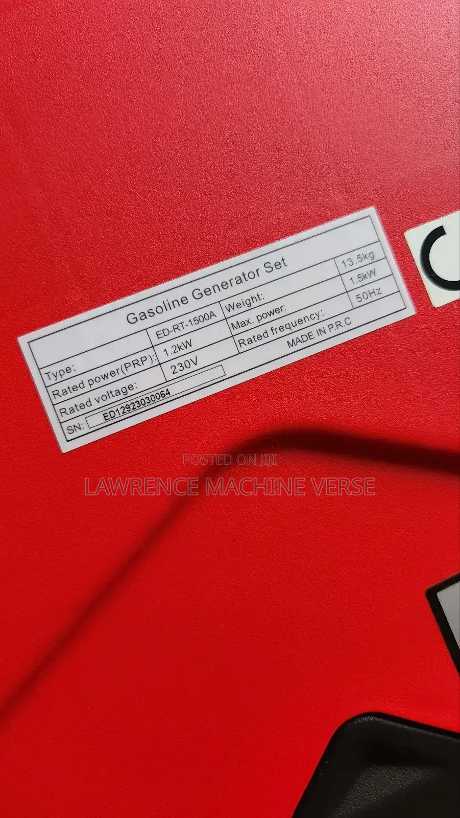 Ed 1500watts Silent Generator