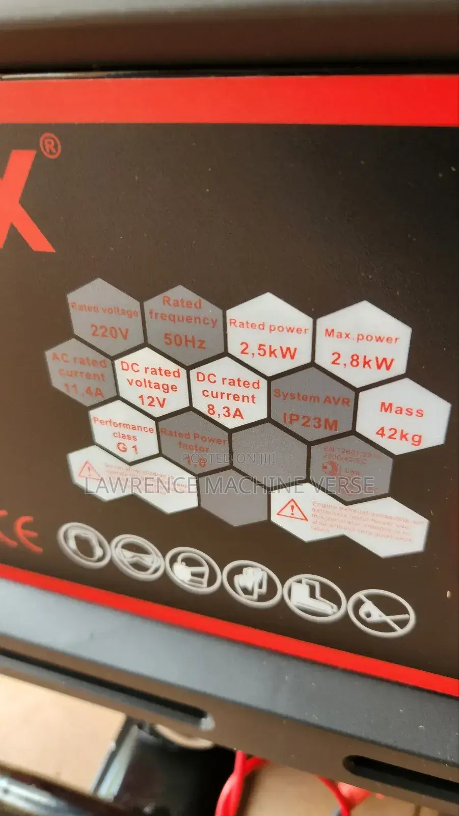 Covax Generator Key Start 3kva