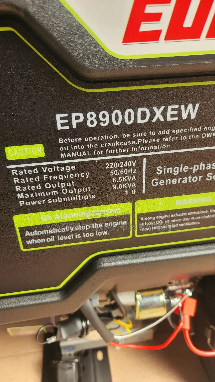 Gasoline Generator 9kva