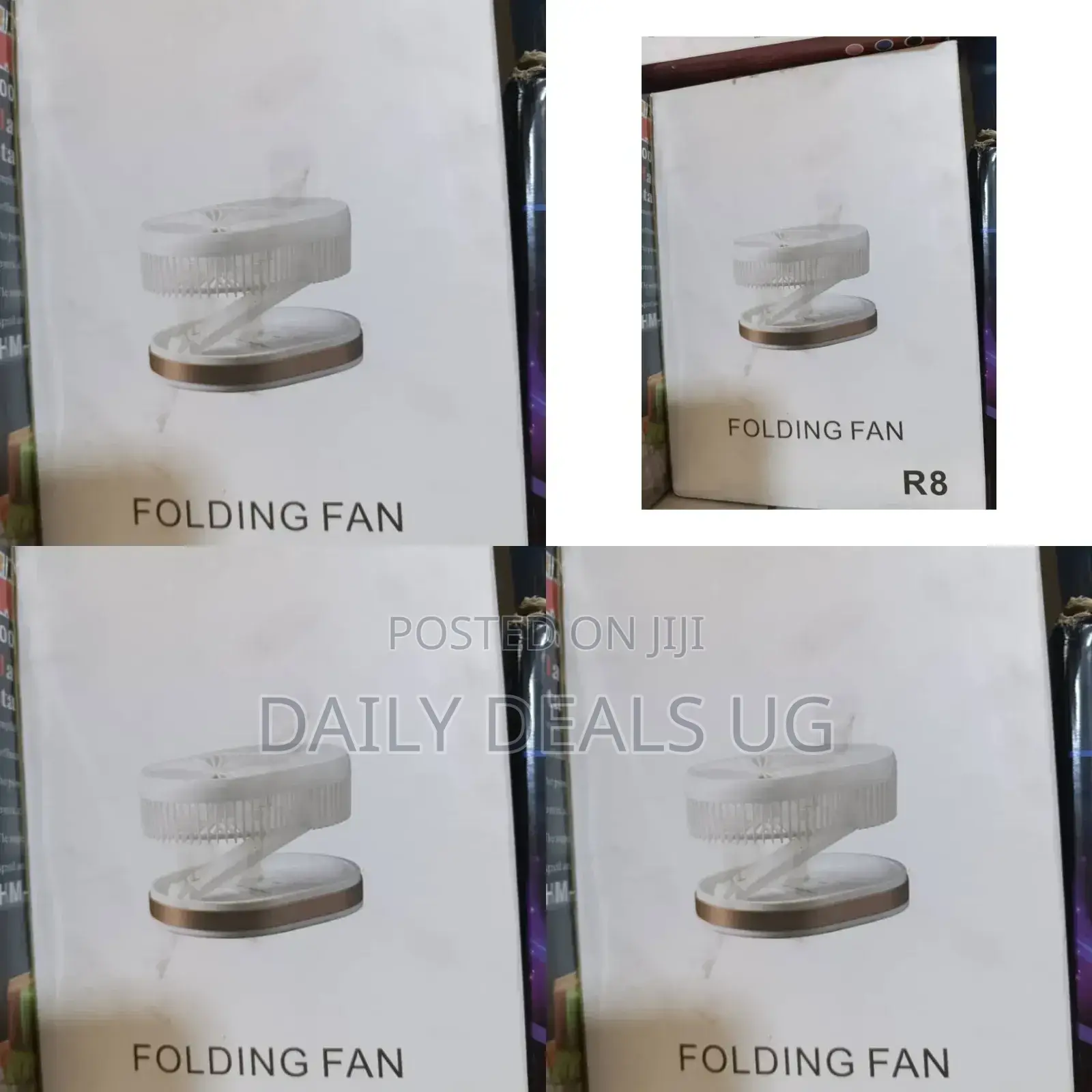 Adjustable R 8 Folding Fan